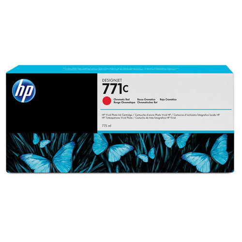 HP B6Y08A (771C) Kromatik Kırmızı Plotter Kartuşu - DesignJet Z6200 (T2465)