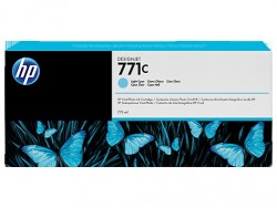 HP - HP B6Y12A (771C) Açık Mavi Plotter Kartuşu - DesignJet Z6200 (T2679)
