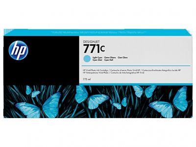 HP B6Y12A (771C) Açık Mavi Plotter Kartuşu - DesignJet Z6200 (T2679)