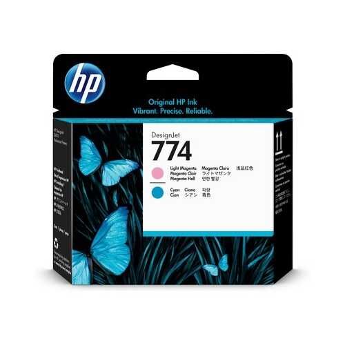 HP P2V98A (774) Light Magenta - Cyan Original Printhead - DesignJet Z6810 - 2