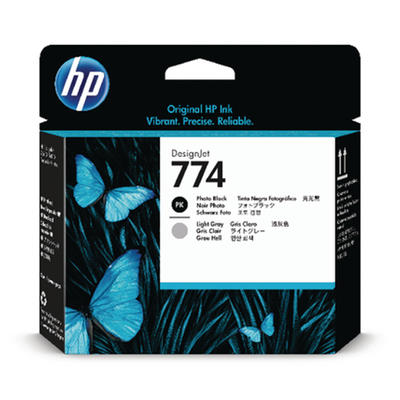 HP - HP P2W00A (774) Photo Black-Light Grey Original Printhead - DesignJet Z6810