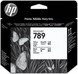 HP - HP CH612A (789) Sarı-Siyah Orjinal Kafa Kartuşu - L25500 (T1685)