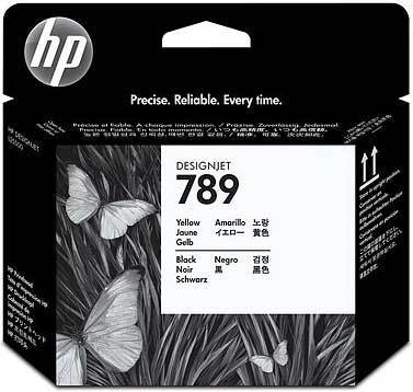 HP CH612A (789) Sarı-Siyah Orjinal Kafa Kartuşu - L25500 (T1685)