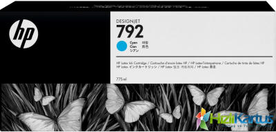 HP - HP CN706A (792) Orjinal Mavi Lateks Kartuş - L26500 (T7665)