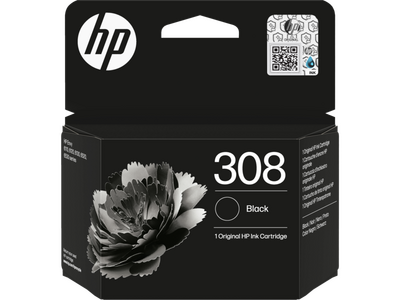 HP 7FP21UE (308) Black Original Cartridge - Envy 6110 - HP