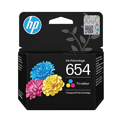 HP 7FP38UE (654) Renkli Orjinal Kartuş - DeskJet 2900 - HP