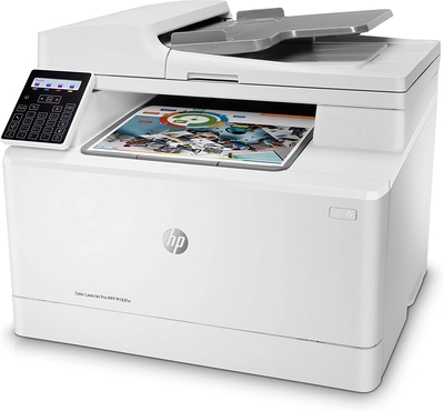 HP 7KW56A (MFP M183fw) Color LaserJet Pro MFP M183fw Wi-Fi + Scanner + Photocopy + Fax + Network + Colour Printer - Thumbnail