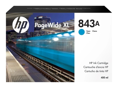 HP - HP C1Q58A (843A) Mavi Orjinal Kartuş - Pagewide XL4100 (T17301)