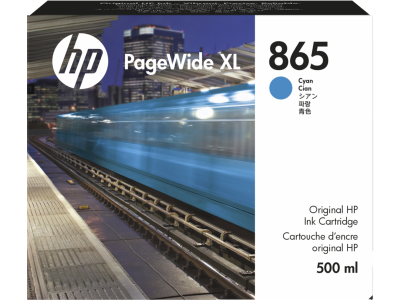 HP 865 (3ED85A) Mavi Orjinal Kartuş - PageWide XL 5200 - 2