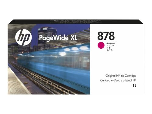 HP 878 (312Z3A) Kırmızı Orjinal Kartuş - PageWide XL 8200 - 2