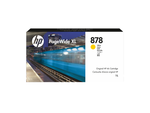 HP 878 (312Z4A) Sarı Orjinal Kartuş - PageWide XL 8200 - 1