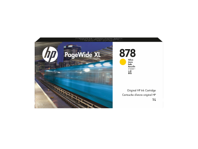 HP 878 (312Z4A) Sarı Orjinal Kartuş - PageWide XL 8200 - HP
