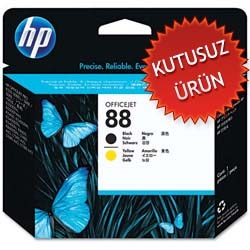 HP - HP C9381A (88) Sarı - Siyah Orjinal Kafa Kartuşu - K5300 / K5400 (U) (T2276)