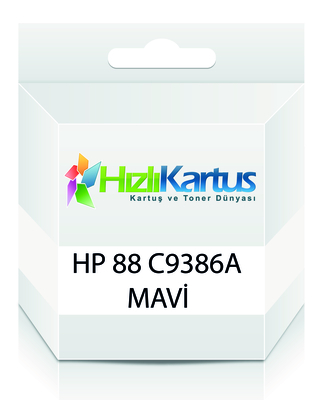 HP - HP C9386AE (88) Mavi Muadil Kartuş - K5300 / K5400 (T233)