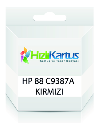 HP C9387AE (88) Kırmızı Muadil Kartuş - K5300 / K5400 (T234) - HP