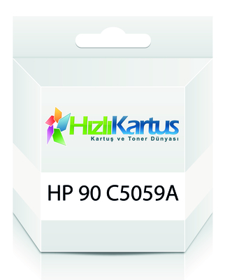 HP - HP C5059A (90) Black Compatible Cartridge - DesignJet 4000