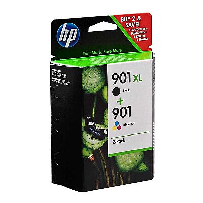 HP 901 + 901XL (SD519AE) Orjinal Kartuş Seti Yüksek Kapasiteli - J4524 - 2