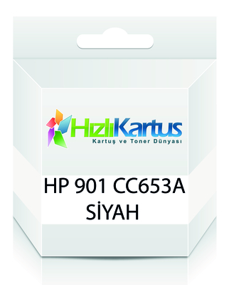 HP - HP CC653A (901) Siyah Muadil Kartuş - J4580 / J4680 (T261)