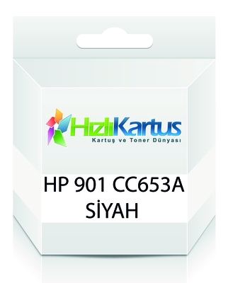 HP CC653A (901) Siyah Muadil Kartuş - J4580 / J4680 (T261) - HP
