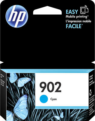 HP - HP T6L86AN (902) Cyan Original Cartridge - OfficeJet 6968