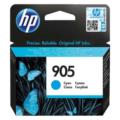 HP - HP T6L89AA (905) Cyan Original Cartridge - OfficeJet 6960