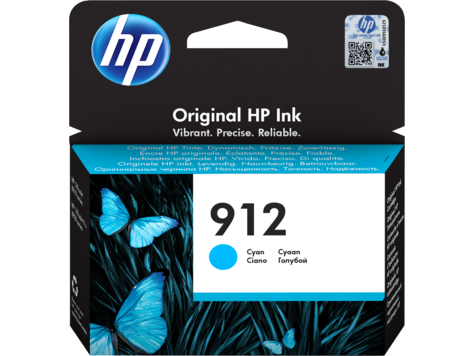 HP 3YL77AE (912) Cyan Original Cartridge - OfficeJet Pro 8012 / 8013