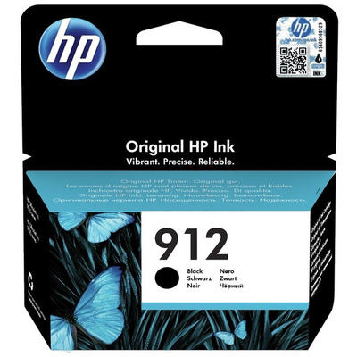 HP - HP 3YL80AE (912) Black Original Cartridge - OfficeJet Pro 8012 / 8013