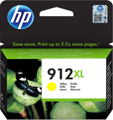 HP - HP 3YL83AE (912XL) Sarı Orjinal Kartuş - OfficeJet Pro 8012 / 8013 (T11279)