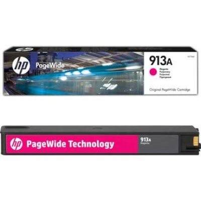 HP F6T78AE (913A) Magenta Original Cartridge - PageWide 352 - 3