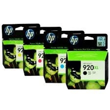 HP - HP 920XL 4Pk Original Cartridge - CD972A / CD973A / CD974A / CD975A