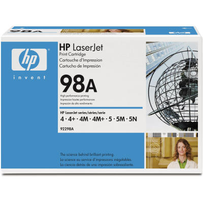 HP - HP 92298A (98A) Black Original Toner - LaserJet 4m / 5m (B)