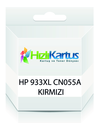 HP CN055A (933XL) Kırmızı Muadil Kartuş - OfficeJet 6100 (T198) - HP