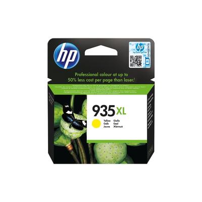 HP - HP C2P26A (935XL) Sarı Orjinal Kartuş Yüksek Kapasite - OfficeJet 6830 (T1785)