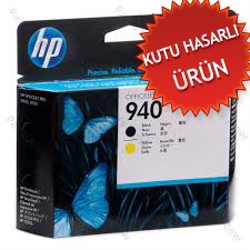 HP - HP C4900A (940) Sarı-Siyah Orjinal Kafa Kartuşu - Pro 8000 / 8500 (C) (T2309)