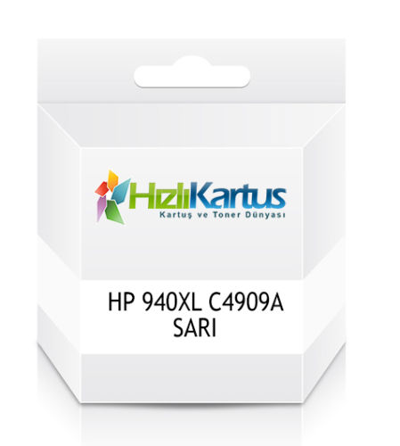 HP C4909A (940XL) Sarı Muadil Kartuş - Pro 8000 / 8500 (T10611)