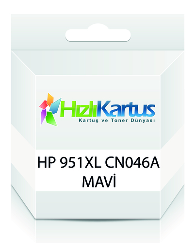 HP CN046A (951XL) Mavi Muadil Kartuş - Pro 8600 (T203)