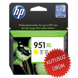 HP - HP CN048A (951XL) Sarı Orjinal Kartuş Yüksek Kapasite - Pro 8600 (U)