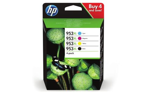 HP 3HZ52AE (953XL) 4Pk Original Cartridge High Capacity - OfficeJet Pro 7720 