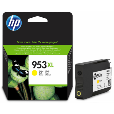 HP F6U18AE (953XL) Yellow Original Cartridge Hıgh Capacity - OfficeJet Pro 7720