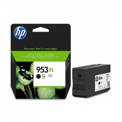 HP - HP L0S70AE (953XL) Siyah Orjinal Kartuş Yüksek Kapasite - OfficeJet Pro 7720 (T6484)