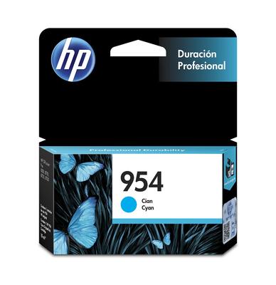 HP - HP L0S50AL (954) Cyan Original Cartridge - OfficeJet Pro 8210 