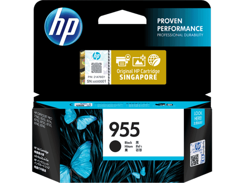 HP L0S60A (955) Black Original Cartridge - OfficeJet Pro 8210