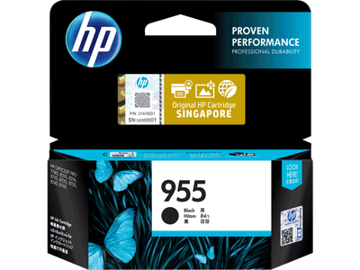 HP L0S60A (955) Siyah Orjinal Kartuş - OfficeJet Pro 8210 (T15120) - HP