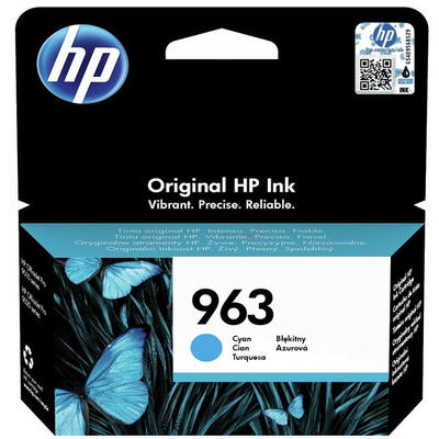 HP - HP 3JA23AE (963) Mavi Orjinal Kartuş - OfficeJet Pro 9010 (T11256)