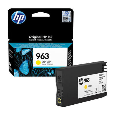 HP - HP 3JA25AE (963) Sarı Orjinal Kartuş - OfficeJet Pro 9010 (T11258)