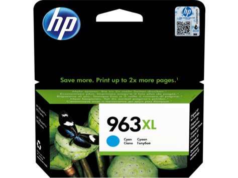 HP 3JA27AE (963XL) Cyan Original Cartridge High Capacity - OfficeJet Pro 9010 