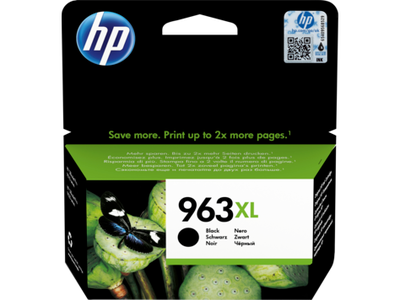 HP - HP 3JA30AE (963XL) Siyah Orjinal Kartuş Yüksek Kapasite - OfficeJet Pro 9010 (T11263)