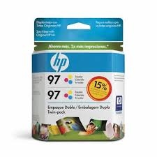 HP C9349FL (97) 2li Paket Renkli Orjinal Kartuş (T1896) - HP