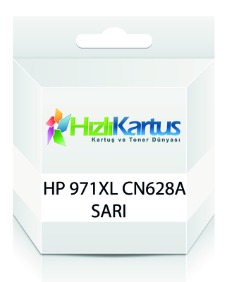 HP - HP CN628A (971XL) Yellow Compatible Cartridge - X476DN / X476DW