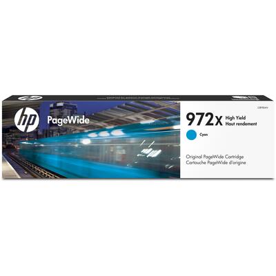 HP - HP L0R98AN (972X) Cyan Original Cartridge High Capacity - Pro 452DN